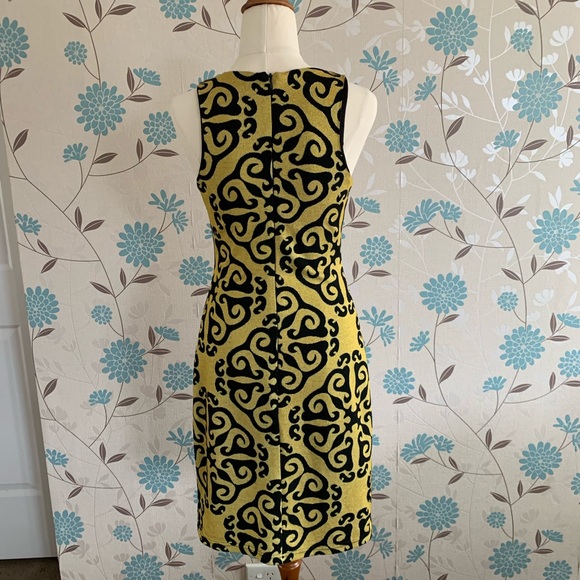 Gold & Black Dress. Size XS. Brand: Lumier - Picture 4 of 6